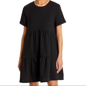 NWT AQUA Tiered Knit Dress